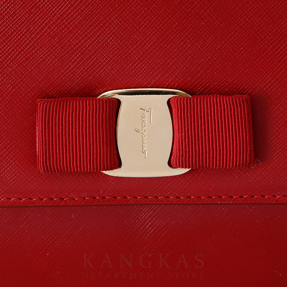 FERRAGAMO(USED)페레가모 바라리본 체인 플랩백
